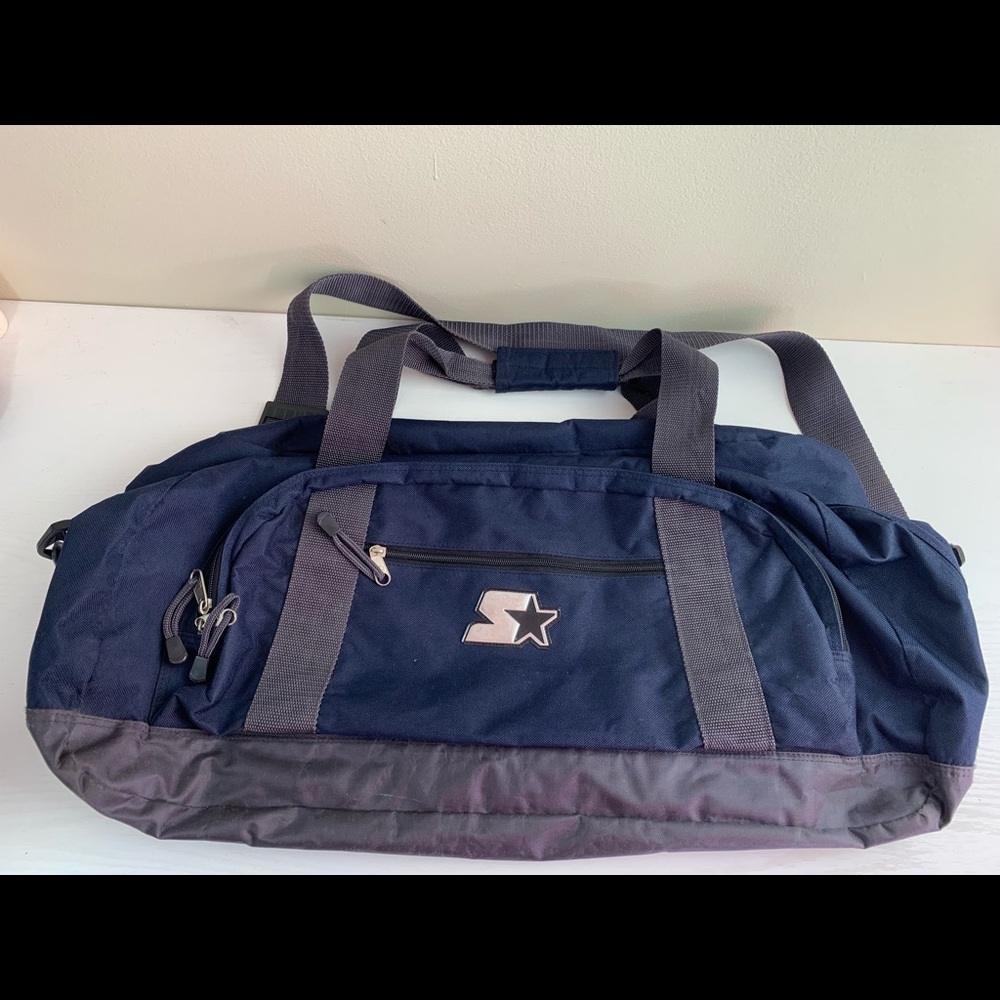 Blue Starter Large Duffle Travel Bag
